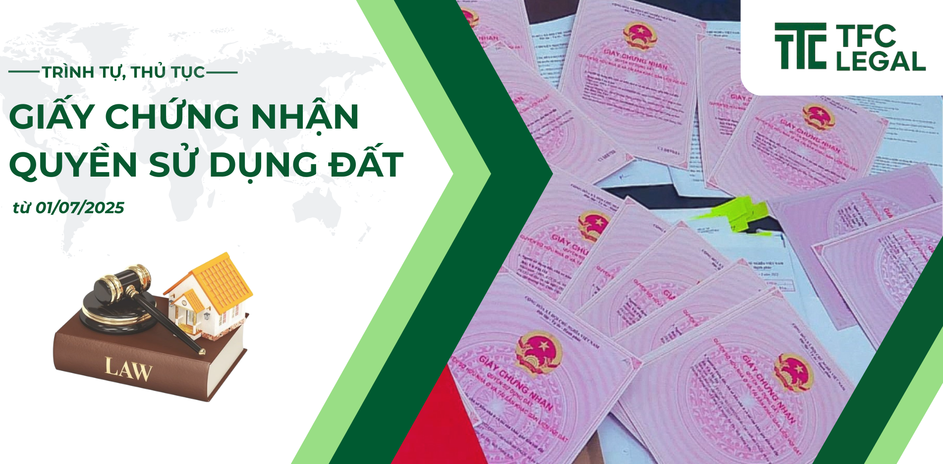 Trình tự, thủ tục cấp GCNQSDĐ, quyền sở hữu tài sản gắn liền với đất lần đầu từ 01/7