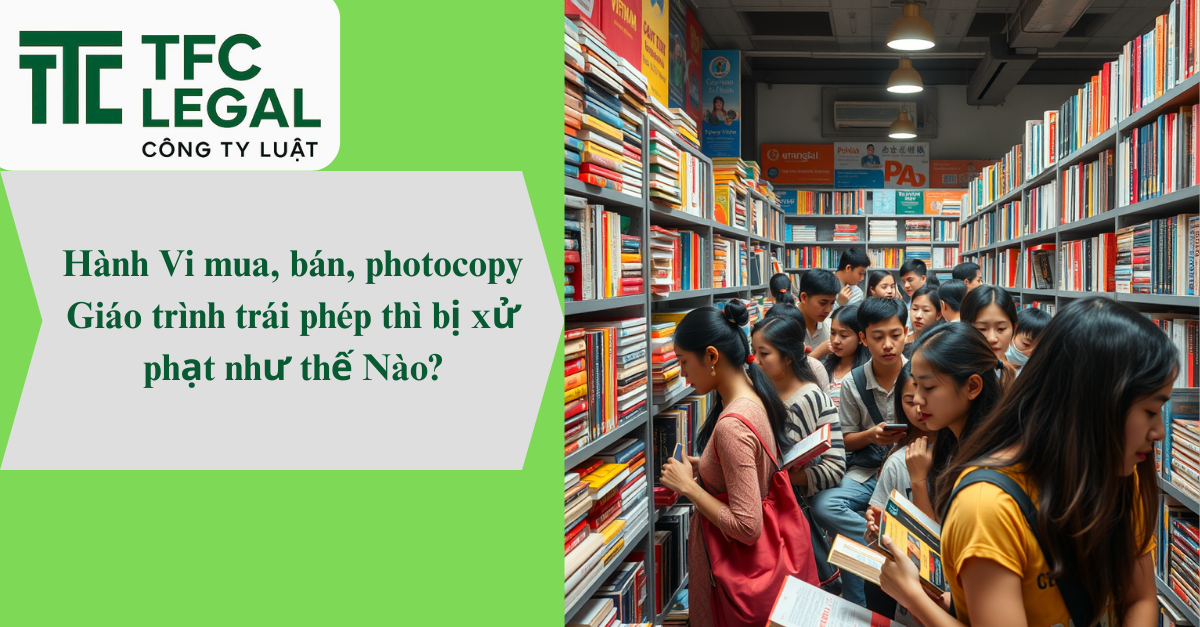 Hanh Vi mua ban Photocopy Giao Trinh Trai Phep Bi Xu Phat The Nao